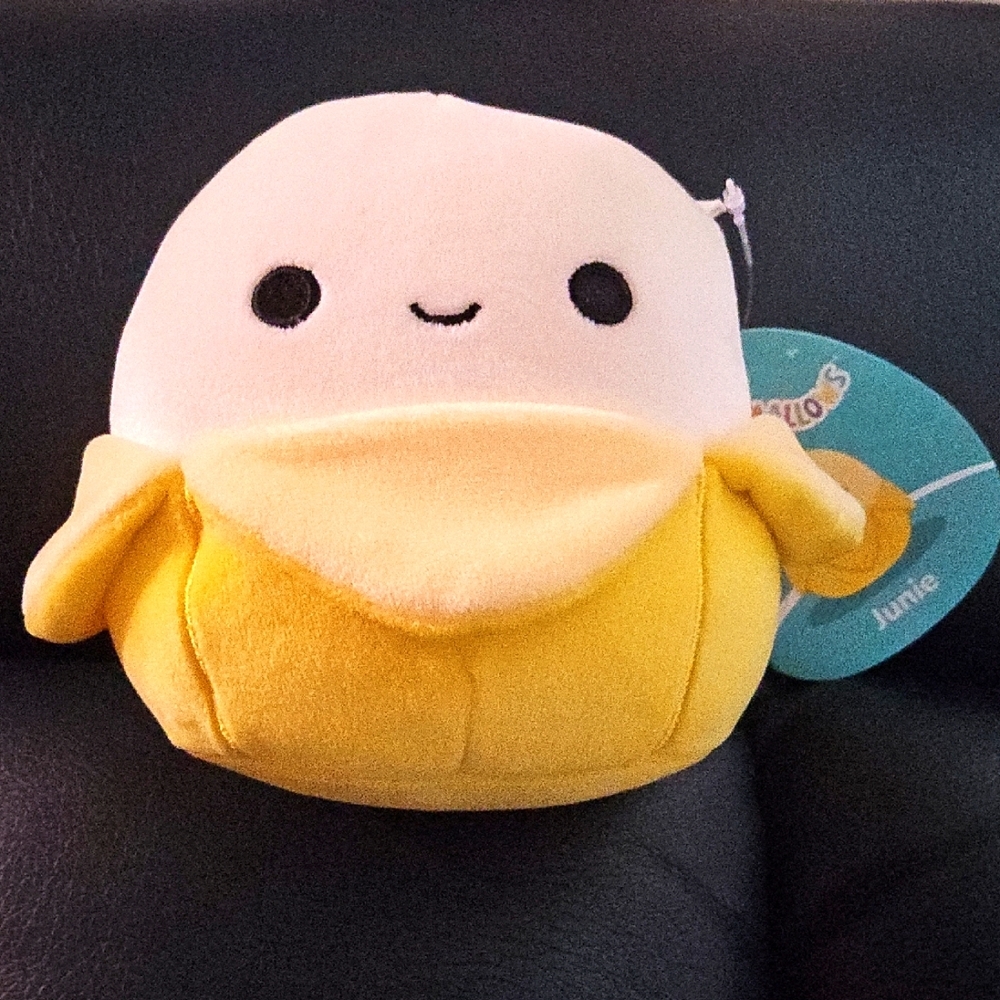 Original Squishmallows Banana Plush Toy